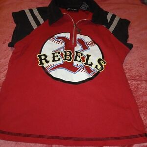 No Boundaries Maroon Rebels Kids Tee